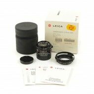 Leica 35mm f2 Summicron-M ASPH Millennium Black Paint + Box