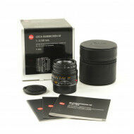 Leica 50mm f2 Summicron-M Black 6-Bit + Box