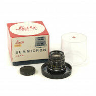 Leitz 50mm f2 Summicron 6 Element Coarse Focusing Knurl + Box